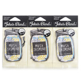 John's Blend  Air Freshener - Musk Jasmine   3pcs