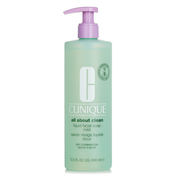 クリニーク  All About Clean Liquid Facial Soap Mild (Dry Combination Skin)   400ml/13.5oz