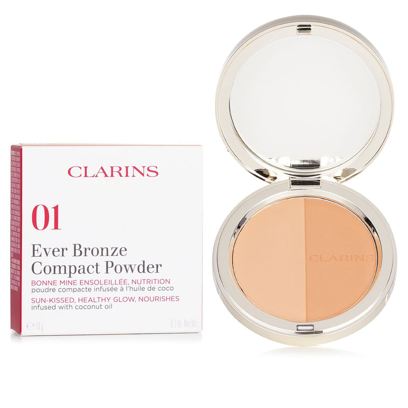 クラランス  Ever Bronze Compact Powder - # 01 Light   10g/0.3oz