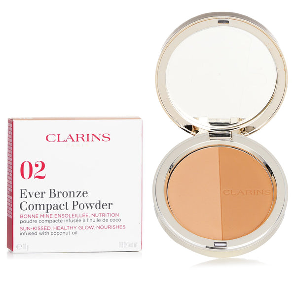 クラランス  Ever Bronze Compact Powder - # 02 Medium   10g/0.3oz