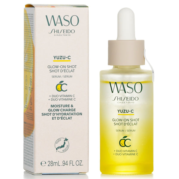 資生堂  Waso Yuzu-C Glow-On Shot Serum   28ml/0.94oz