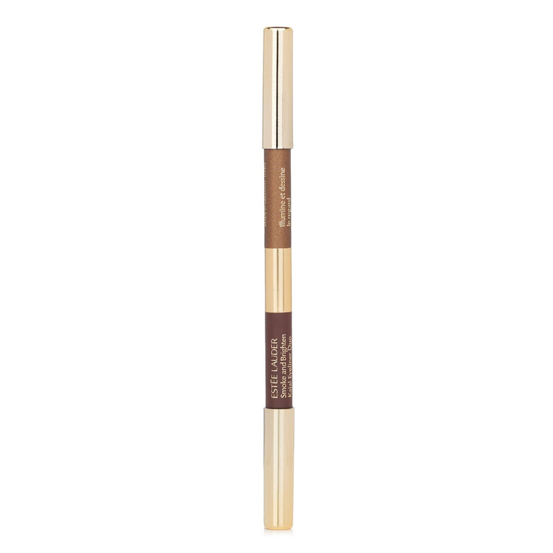 エスティ ローダー  Smoke And Brighten Kajal Eyeliner Duo - # Dark Chocolate / Rich Bronze   0.5g/0.02oz