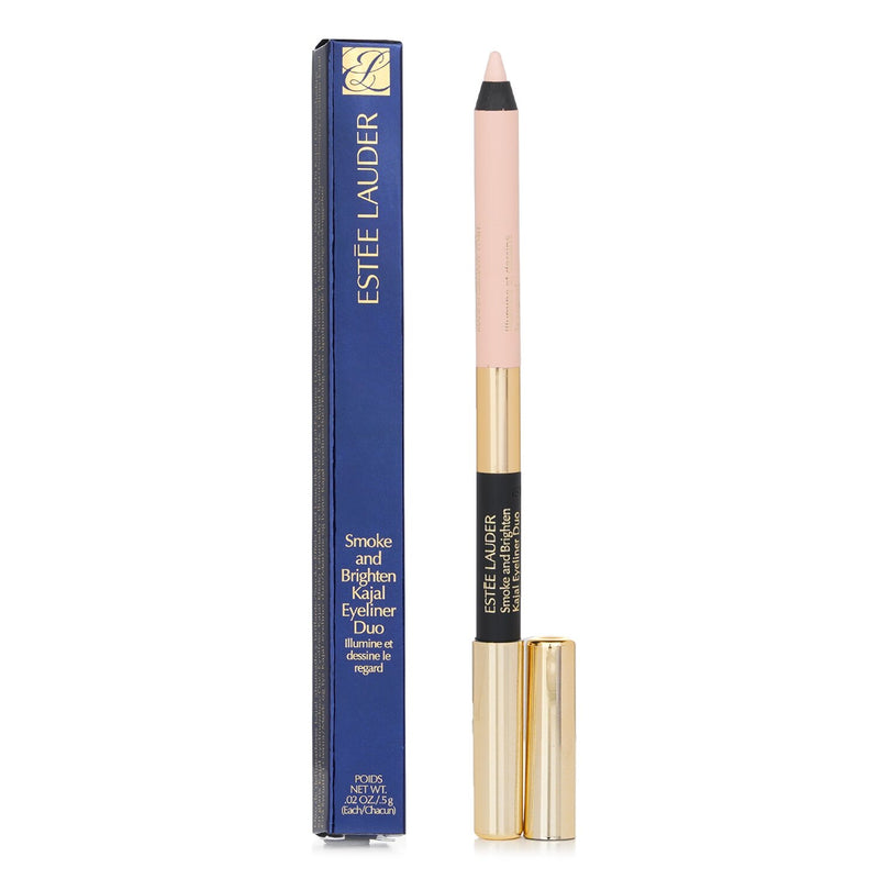 エスティ ローダー  Smoke And Brighten Kajal Eyeliner Duo - # Noir / Cream   0.5g/0.02oz