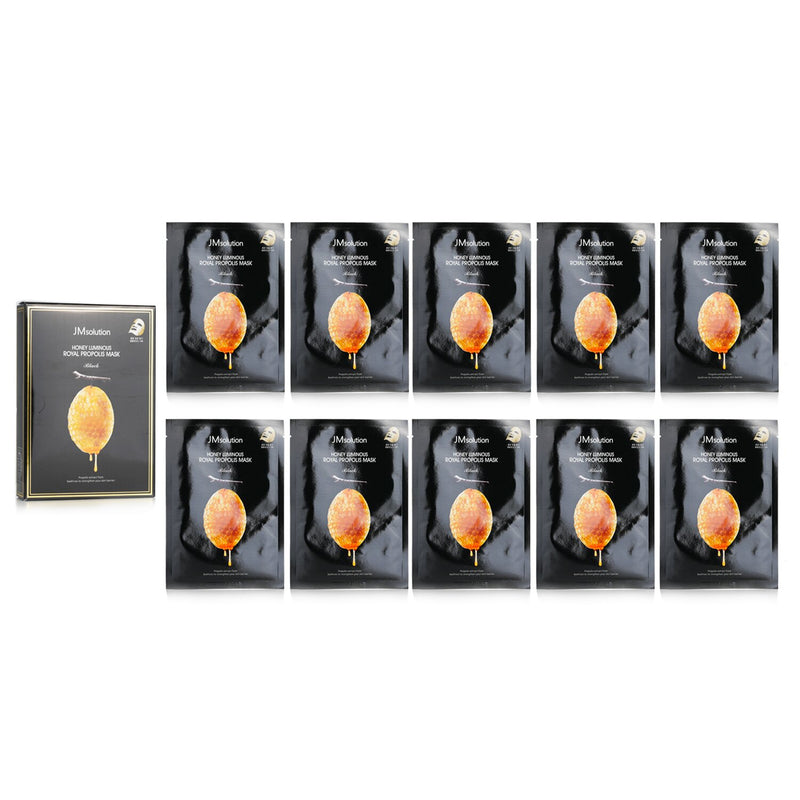 JM Solution  Honey Luminous Royal Propolis Mask   30mlx10pcs