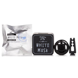 John's Blend  Clip On Air Freshener Car Fragrance - White Musk   1pc
