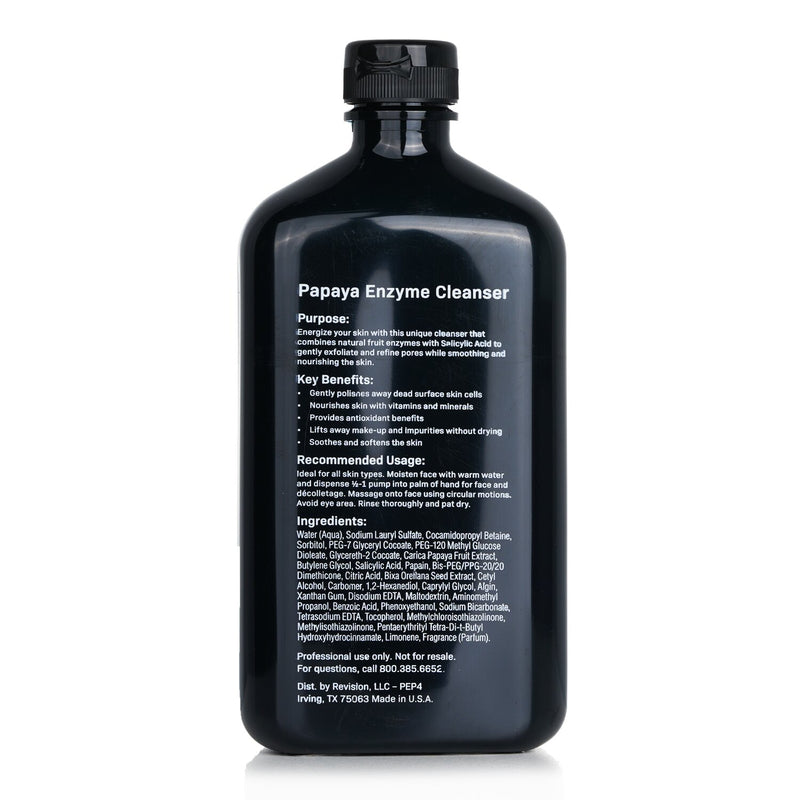 リビジョンスキンケア  Papaya Enzyme Cleanser (Salon Size)   473ml/16oz