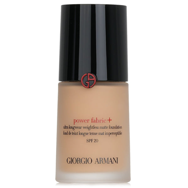 ジョルジオ アルマーニ  Power Fabric+ Ultra Longwear Weightless Matte Foundation SPF 20 - # 4   30ml/1oz
