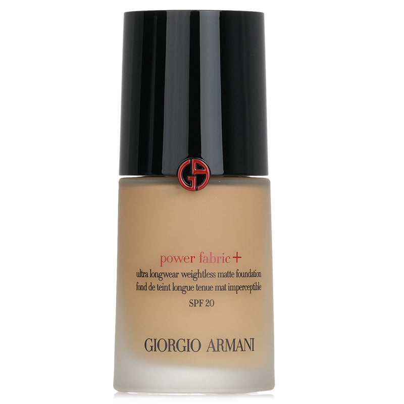 ジョルジオ アルマーニ  Power Fabric+ Ultra Longwear Weightless Matte Foundation SPF 20 - # 6   30ml/1oz