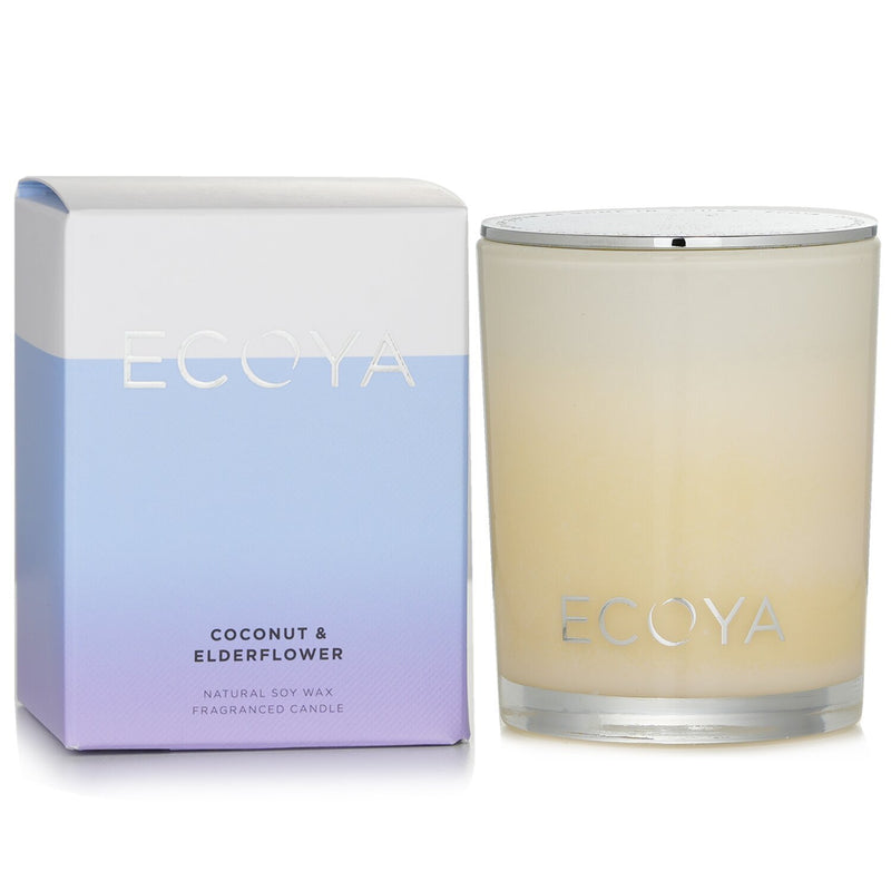 エコヤ  Mini Madison Candle - Coconut & Elderflower   80g/2.8oz