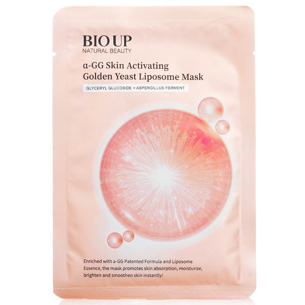 ナチュラル ビューティ  BIO UP a-GG Skin Activating Golden Yeast Liposome Mas   5x25ml/0.84oz