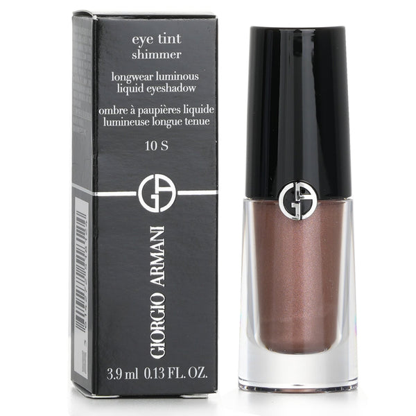 ジョルジオ アルマーニ  Eye Tint Shimmer Longwear Luminous Liquid Eyeshadow - # 10S Chestnut   3.9ml/0.13oz