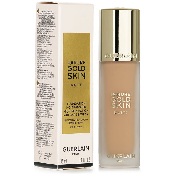 ゲラン  Parure Gold Skin Matte Foundation SPF15 - # 2W Warm   35ml/1.1oz