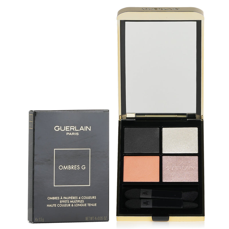 ゲラン  Ombres G Eyeshadow Quad 4 Colours (Multi Effect, High Color, Long Wear) - # 011 Imperial Moon   4x1.5g/0.05oz