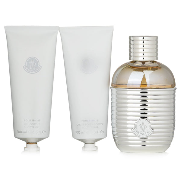 モンクレール  Moncler Pour Femme Eau De Parfum Spray Set   3pcs