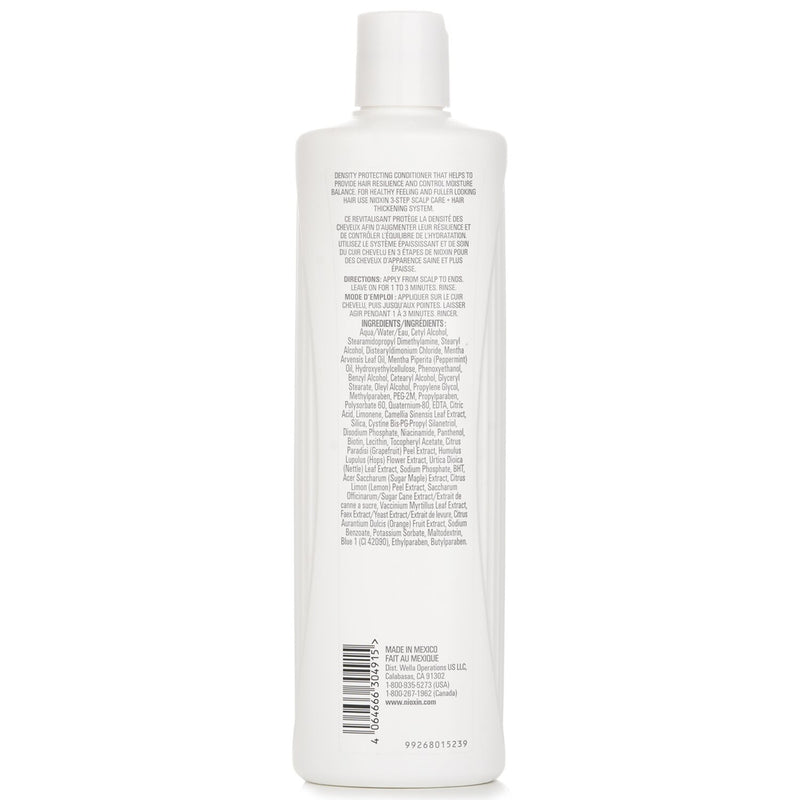ナイオキシン  デンシティ システム 1 スカルプ セラピー コンディショナー (Natural Hair, Light Thinning)   500ml/16.9oz