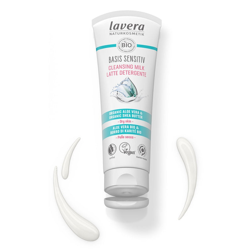 ラヴェーラ  Basis Sensitiv Cleansing Milk - Organic Aloe Vera & Organic Shea Butter (For Dry & Sensitive Skin)   125ml/4oz
