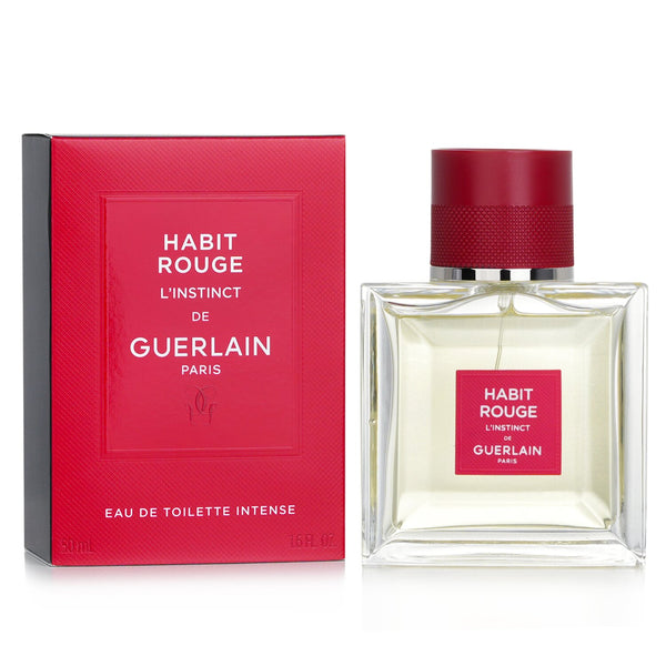 ゲラン  Habit Rouge L'Instinct Eau De Toilette Intense Spray   50ml/1.6oz