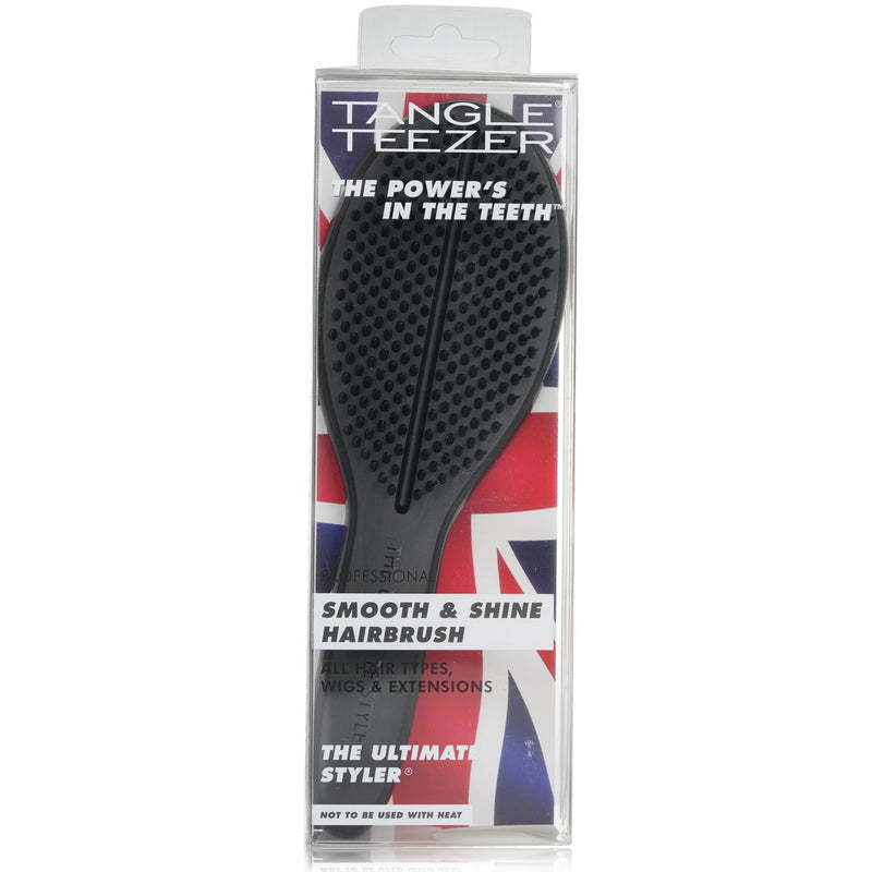 タングルティーザー  The Ultimate Styler Professional Smooth & Shine Hair Brush - # Jet Black   1pc