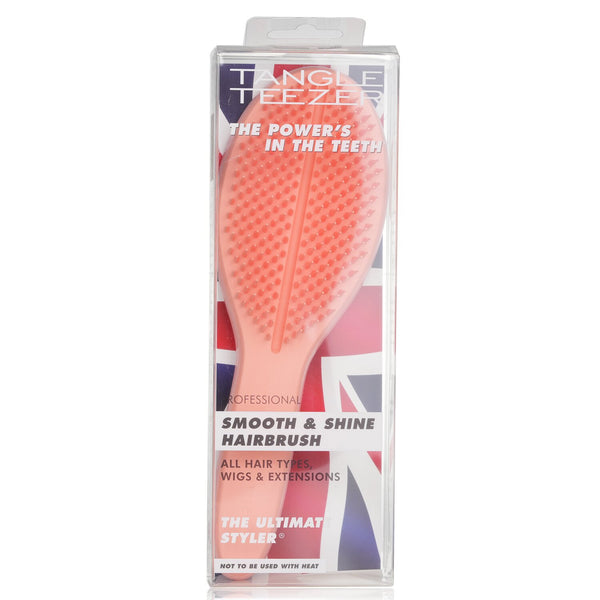 タングルティーザー  The Ultimate Styler Professional Smooth & Shine Hair Brush - # Peach Glow   1pc