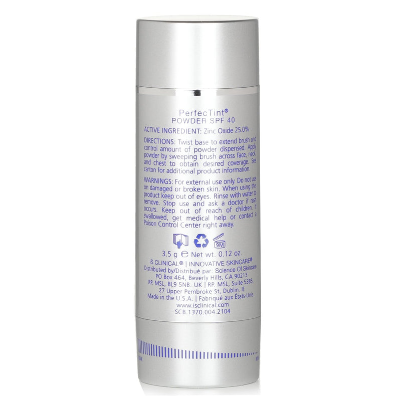 アイエスクリニカル  Perfectint Powder SPF 40 Sunscreen Beige   3.5g/0.12oz