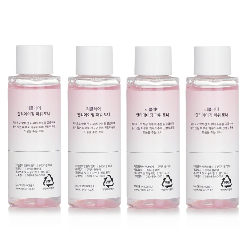 Reclar  Anti Aging Power Toner   4x 50ml