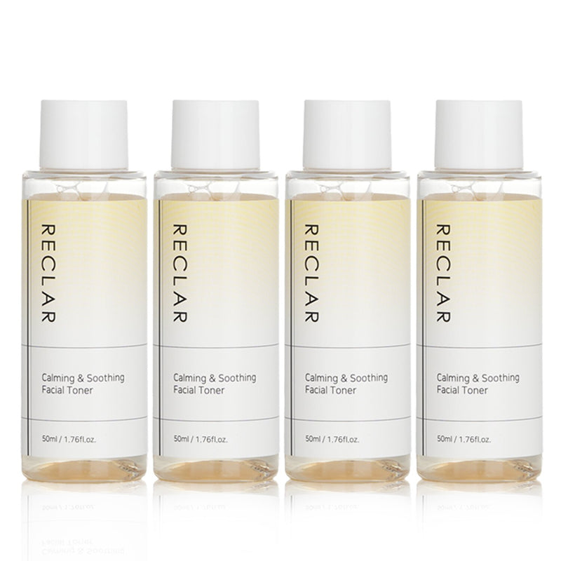 Reclar  Calming & Soothing Facial Toner   4x50ml