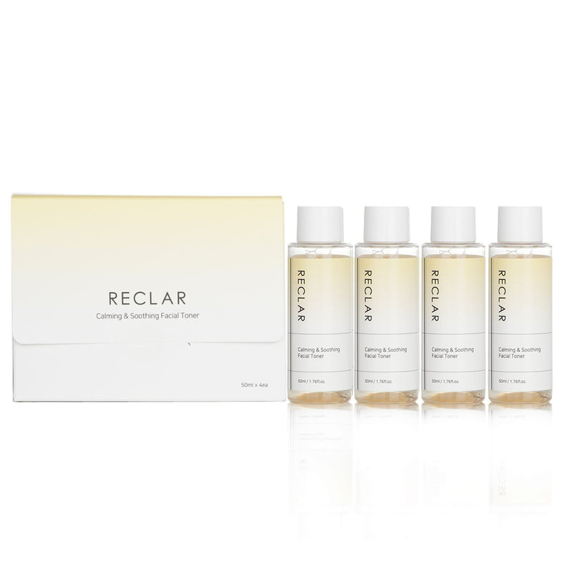 Reclar  Calming & Soothing Facial Toner   4x50ml