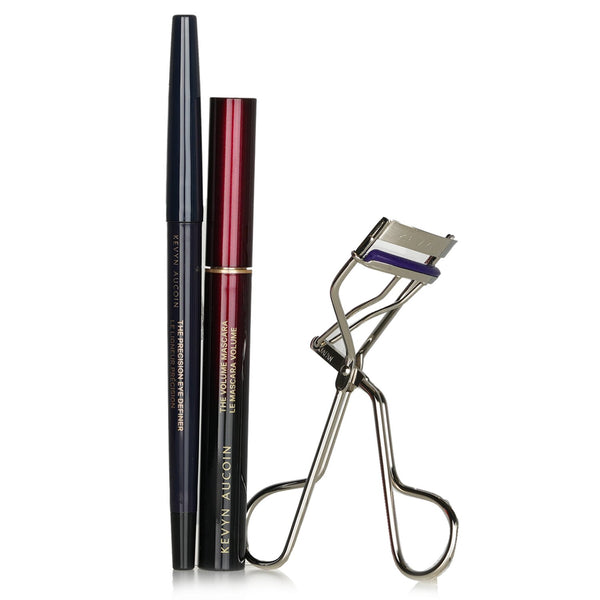 ケヴィンオークイン  The Beauty Stars: Eye Defining Lash + Liner Trio: 1x Eyelash Curler + 1x Mascara + 1x Eyeliner   3pcs