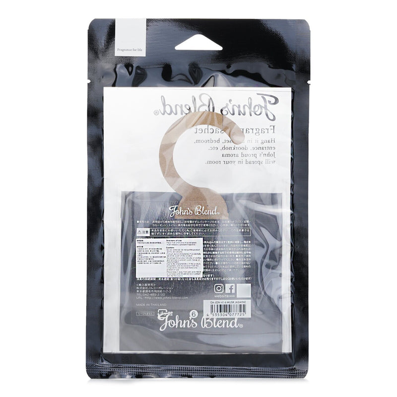 John's Blend  Fragrance Sachet - Musk Jamine   1pcs