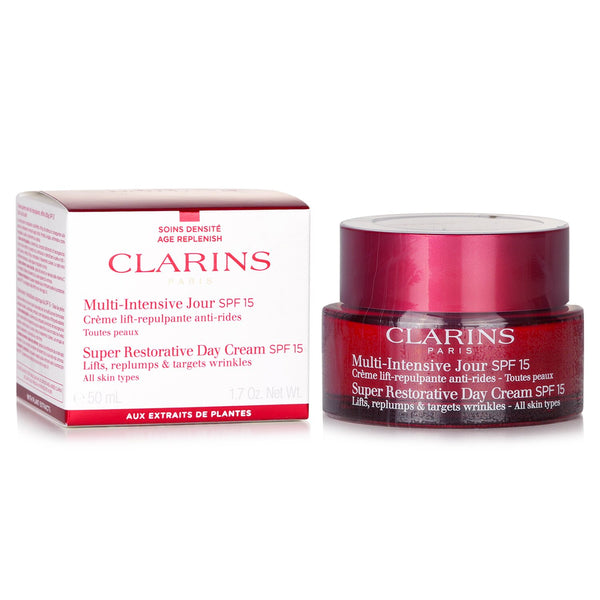 クラランス  Multi Intensive Jour Super Restorative Day Cream SPF 15   50ml / 1.7oz
