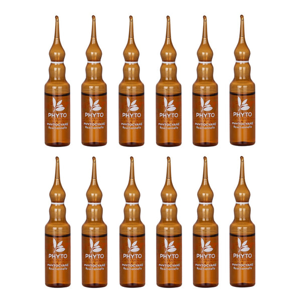 フィト  PhytoCyane Anti-Hair Loss Reactional Treatment (For Woman)   12x5ml/0.16oz