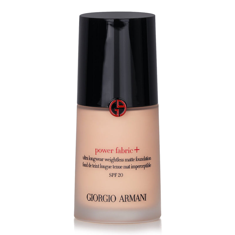 ジョルジオ アルマーニ  Power Fabric+ Ultra Longwear Weightless Matte Foundation SPF 20 - # 2.75   30ml/1oz