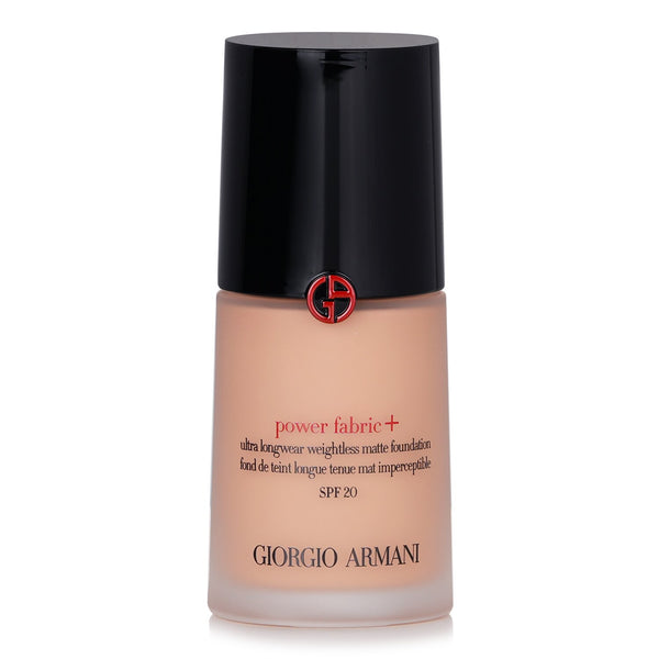 ジョルジオ アルマーニ  Power Fabric+ Ultra Longwear Weightless Matte Foundation SPF 20 - # 5.25   30ml/1oz