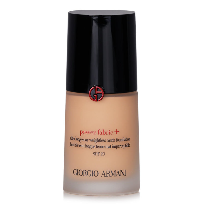 ジョルジオ アルマーニ  Power Fabric+ Ultra Longwear Weightless Matte Foundation SPF 20 - # 5.75   30ml/1oz