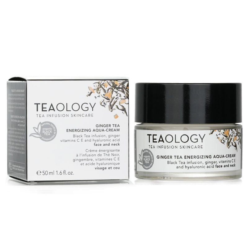Teaology  Ginger Tea Energizing Aqua Cream   50ml/1.6oz