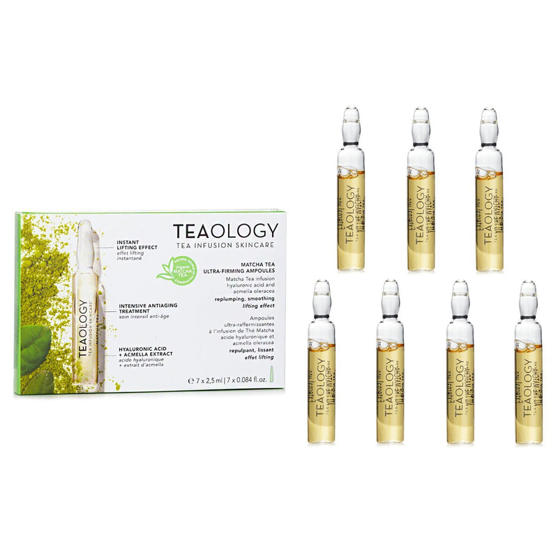 Teaology  Matcha Tea Ultra Firming Ampoules   7x2.5ml/0.084oz