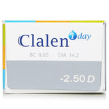 Clalen  1 Day Ultra-Soo Clear Contact Lenses - - 2.50   30pcs
