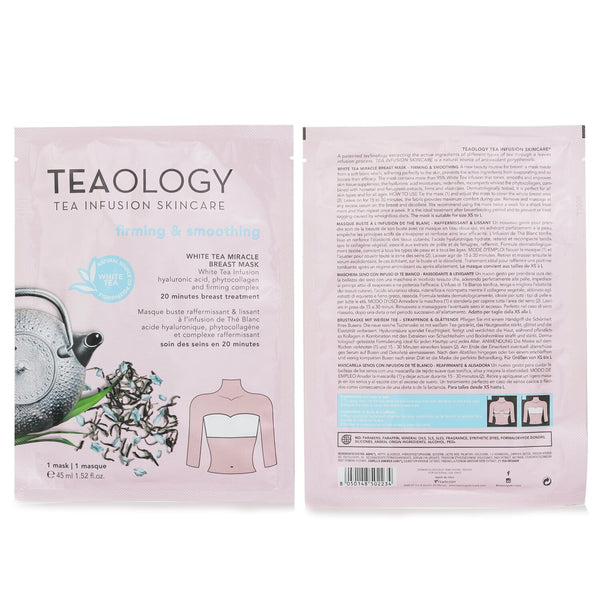 Teaology  White Tea Miracle Breast Firming & Smoothing Mask   45ml/1.52oz