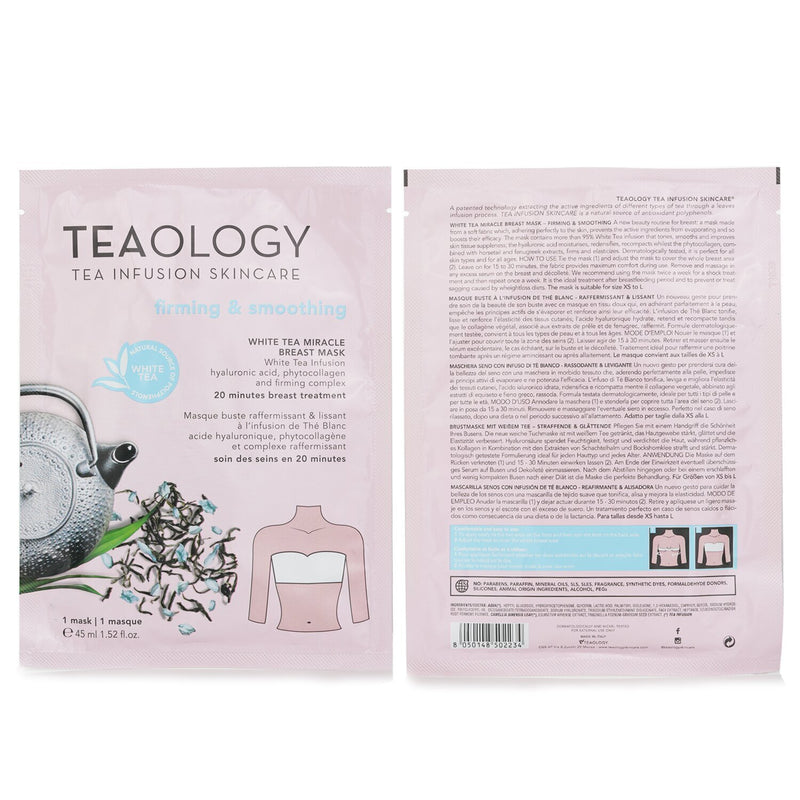Teaology  White Tea Miracle Breast Firming & Smoothing Mask   45ml/1.52oz