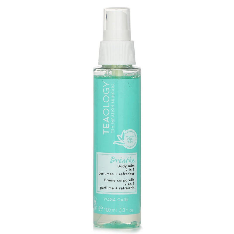 Teaology  Yoga Care Breathe 2 In 1 Perfumes + Refreshes Body Mist   100ml/3.3oz