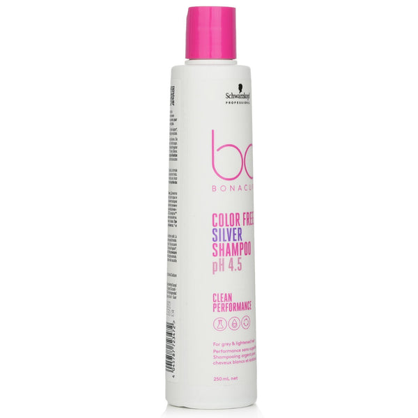 シュワルツコフ  BC Bonacure pH 4.5 Color Freeze Silver Shampoo (For Grey & Lightened Hair)   250ml/8.45oz