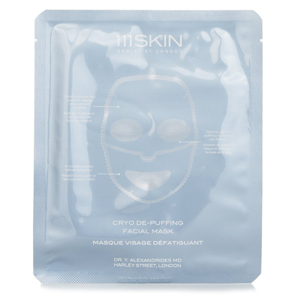111スキン  Cryo De-Puffing Facial Mask   5x30ml/5x1.01oz
