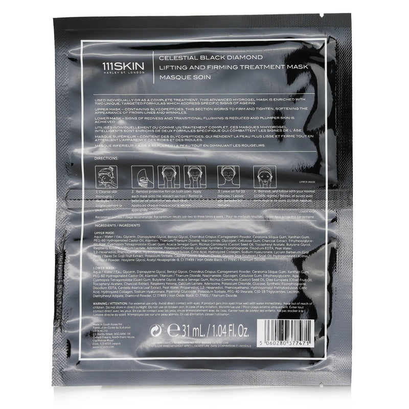 111スキン  Celestial Black Diamond Lifting And Firming Treatment Mask   31ml/1.04oz