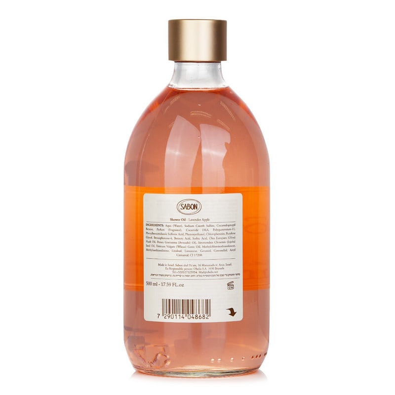 サボン  シャワーオイル　ラベンダー・アップル   500ml/17.59oz