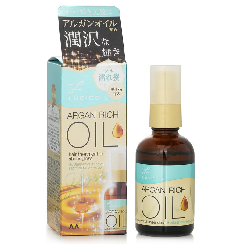 Lucido-L  Argan Oil Hair Treatment Sheer Gloss   60ml/2oz