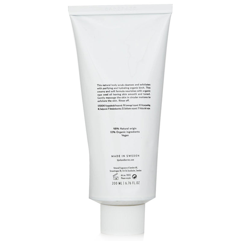 ビヨルク & ベリーズ  Body Scrub Creamy Exfoliating Treatment   200ml/6.76oz