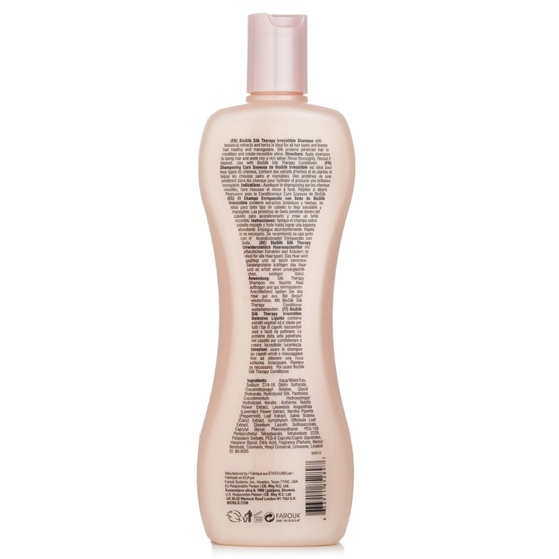 バイオシルク  Therapy Irresistible Shampoo   355ml/12oz