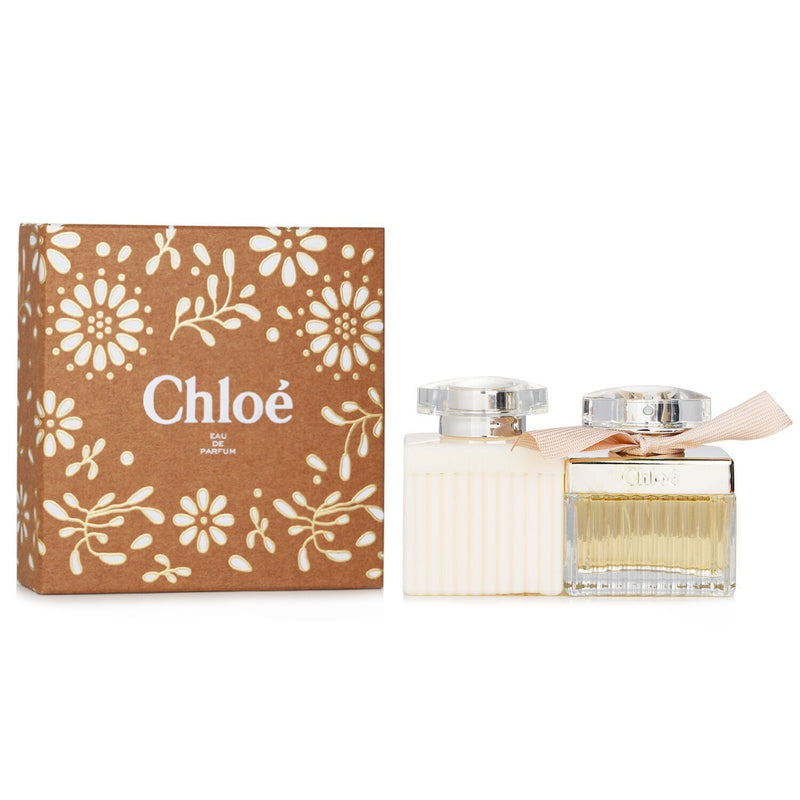 クロエ  Chloe Coffret: Eau de Parfum 50ml + Body Lotion 100ml   2pc