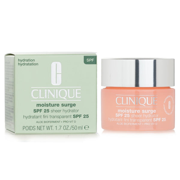 クリニーク  Moisture Surge Sheer Hydrator SPF 25   50ml/1.7oz