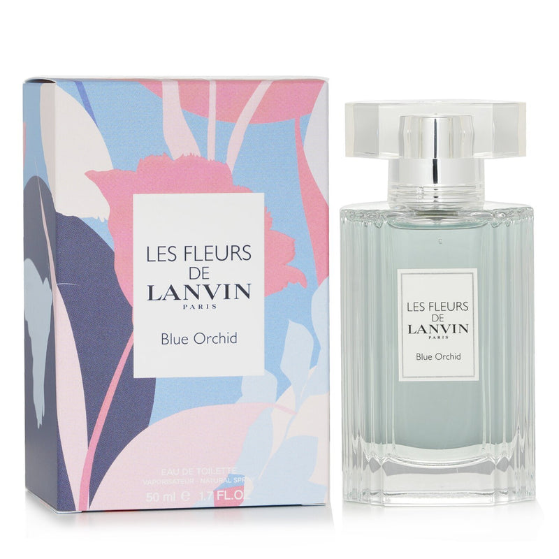 ランバン  Les Fleurs Blue Orchid Eau De Toilette Spray   50ml/1.7oz